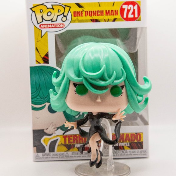 Funko Pop Animation One Punch Man Terrible Tornado #721 (GUC) - Picture 1 of 9
